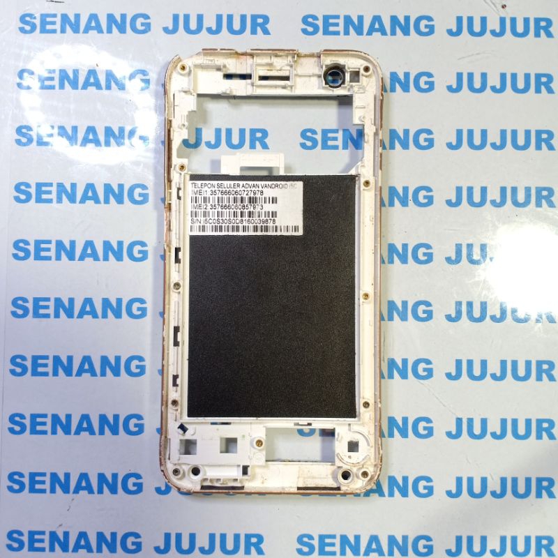FRAME BEZZEL DUDUKAN LCD ADVAN VANDROID I5C ORIGINAL COPOTAN CABUTAN