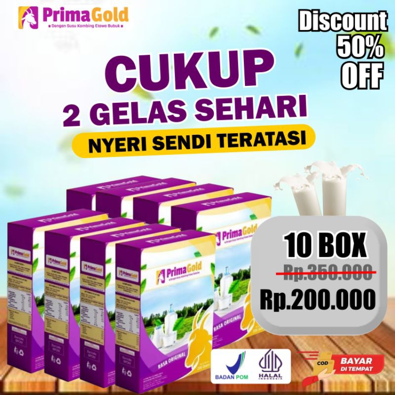 

Paket Reseller 10 Box Susu Prima Gold Original Murah