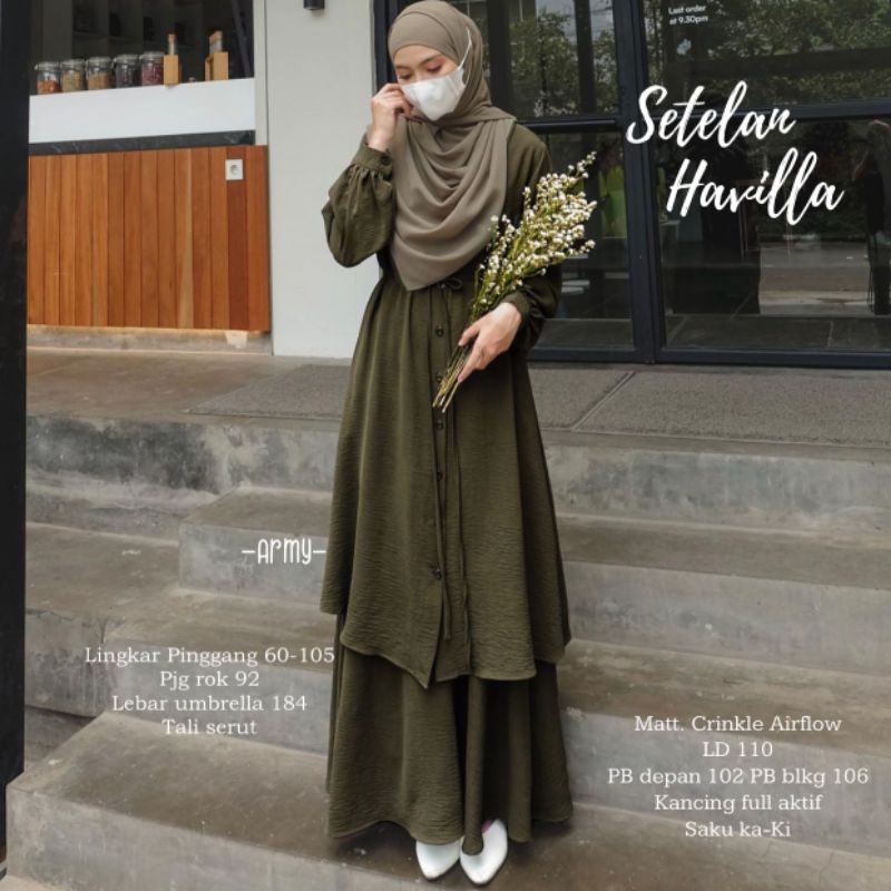 HAVILLA SETELAN BAJU WANITA TERBARU