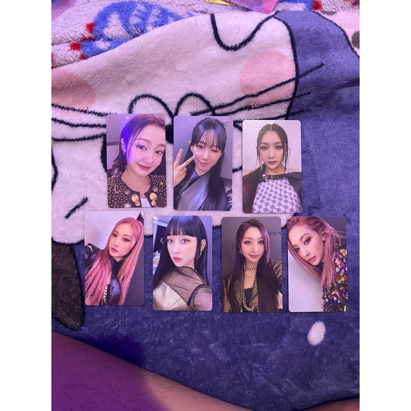 Secret Number Photocard DOOMCHITA Dita Lea Soodam Jinny Minji Zuu