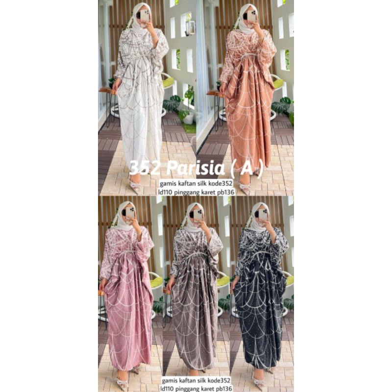 GAMIS KAFTAN SILK 532 PREMIUM // DRESS IMPORT PREMIUM // TERUSAN IMPORT PREMIUM // FASHION MUSLIM IMPORT PREMIUM MURAH