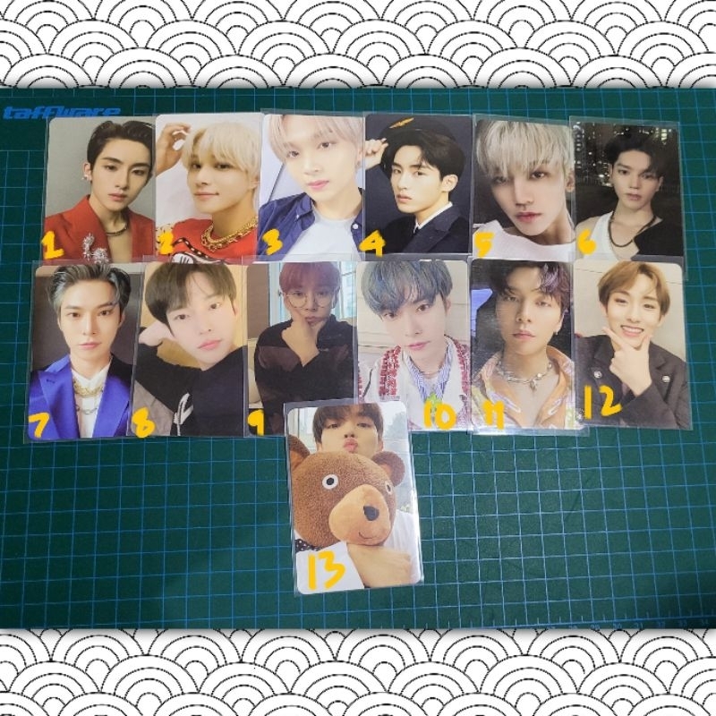 [COD] PHOTOCARD OFFICIAL NCT 127 NCT DREAM WAYV RESONANCE ARRIVAL DEPARTURE STICKER NCIT SG22 PHOTOP