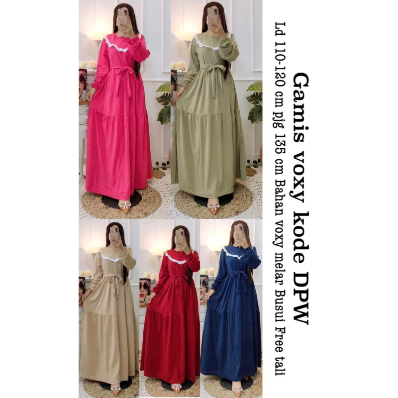 Gamis voxy busui kode QJ dpw