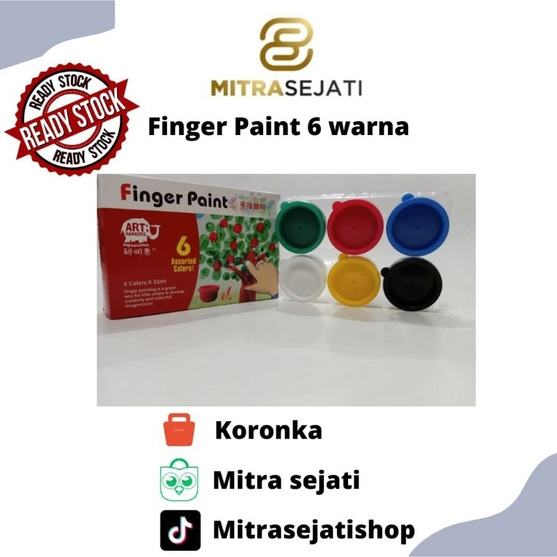 

Finger Paint 6 warna RFC0635