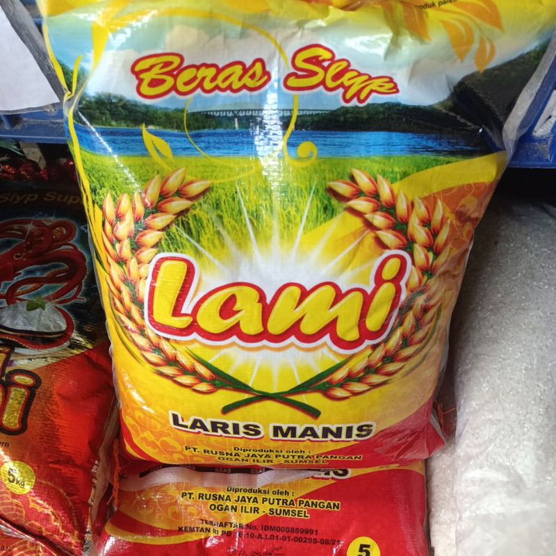 beras 5kg LaMi dijamin maknyuss