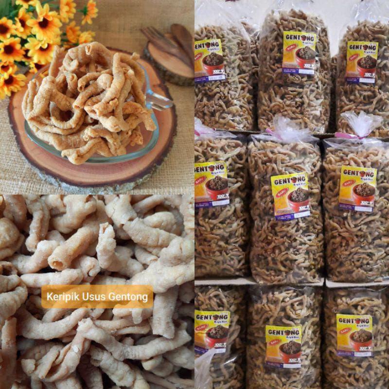 

Keripik usus Gentong kemasan 250 gram