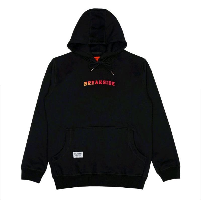 Breakside Hoodie Three Side - Black