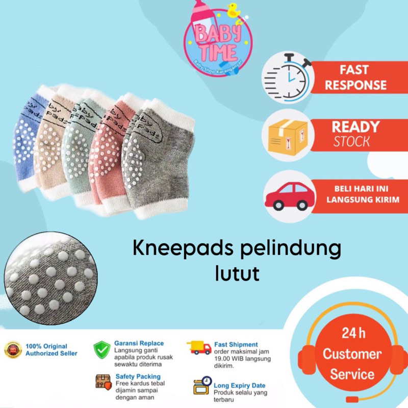 Pelindung Lutut Bayi / Knee Protector / Knee Pads / Baby Knee Pads / LIST