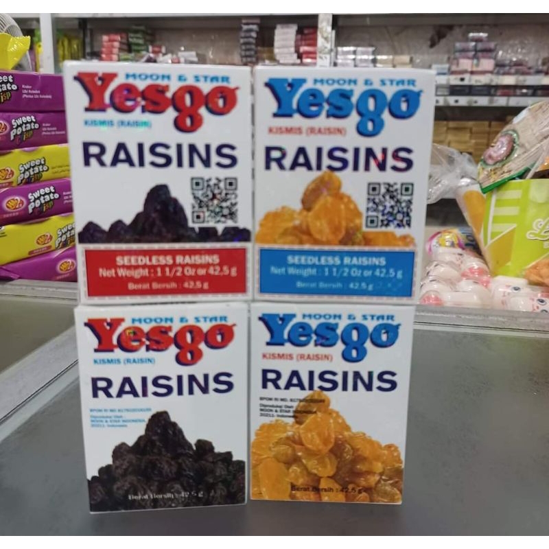 

YESGO RAISIN/ YESGO KISMIS/ ANGGUR KERING