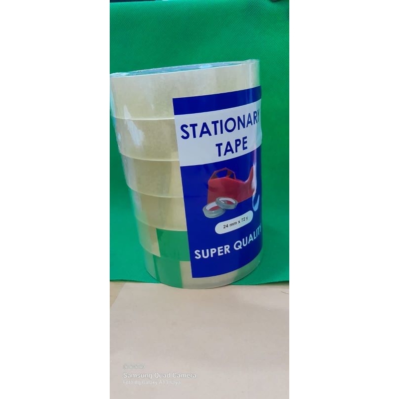 

Honhstar Isolasi Tape lakban 24mmx72yr ISI 6ROLL MURAH
