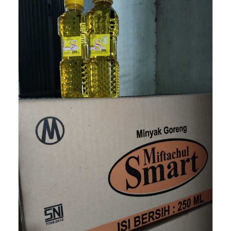 

Minyak Goreng Miftachul Smart 250ml Harga Perkarton Isi 48 Botol