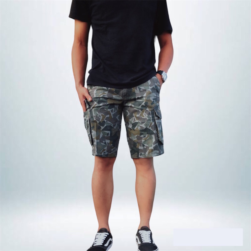 Celana Cargo Pendek Distro Celana Santai Celana Pendek Pria Shortcargo Bahan Cotton Twis Premium