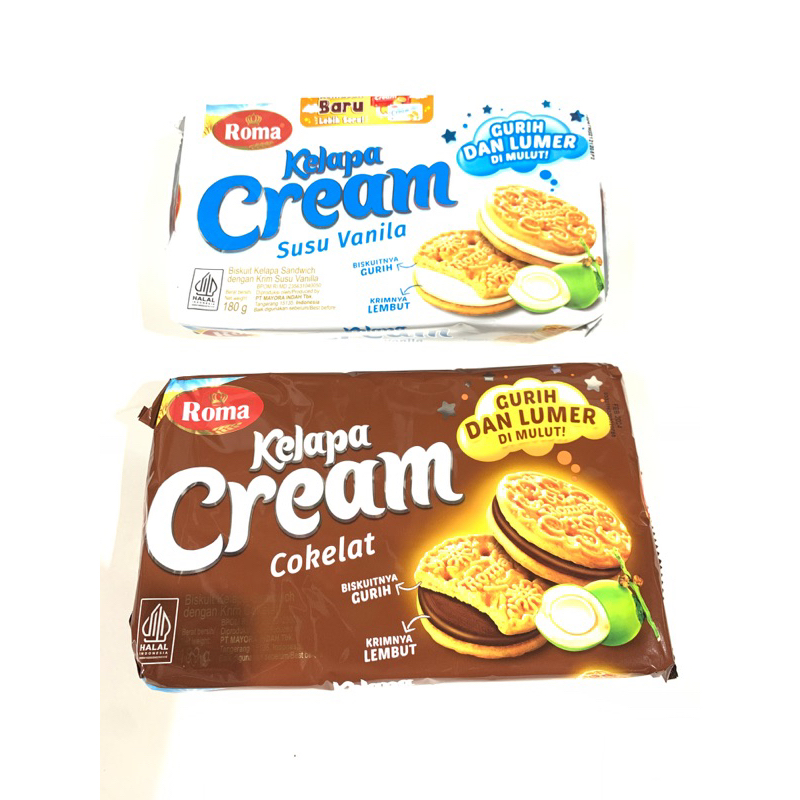 

Roma Kelapa Cream | Krim Roma Kelapa Family Pack