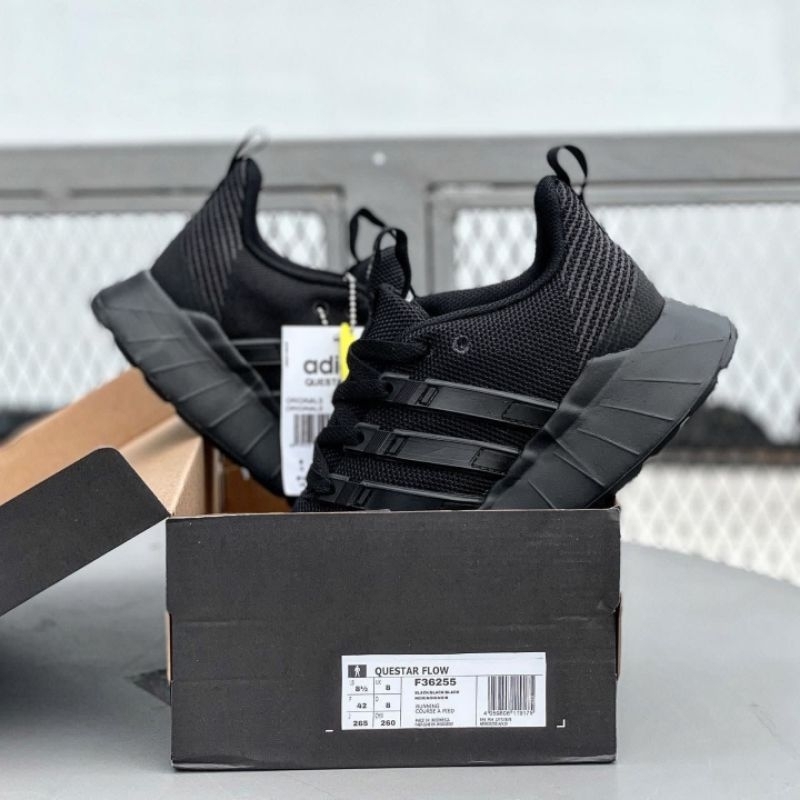 Adidas Questar Flow &quot;All Black&quot; BNIB