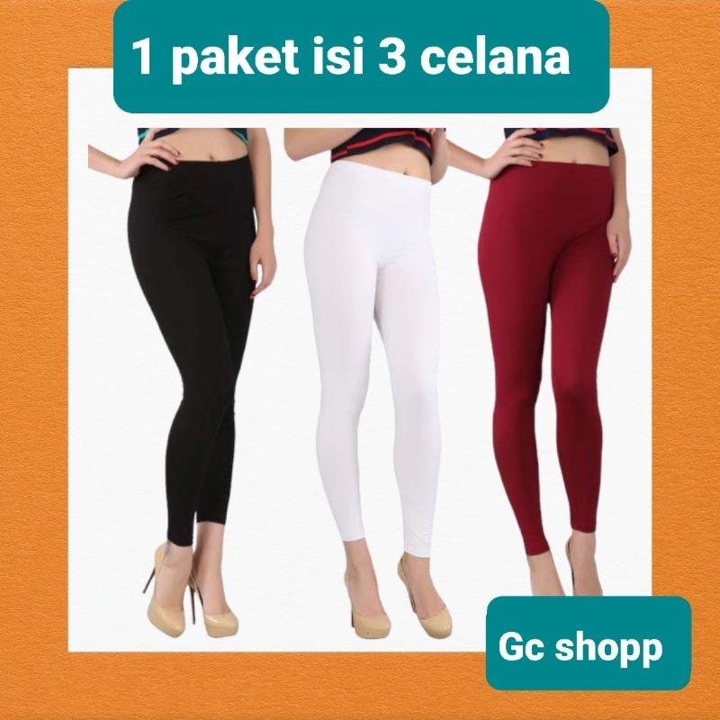 CELANA LEGGING SPANDEX TEBAL KOREA/CELANA PANJANG LEGGING KOREA HALUS TEBAL/CELANA LEGGING WANITA KO