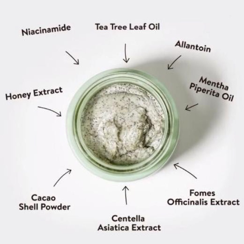 NPURE Clay Mask Centella Asiatica Chocomint 50gr