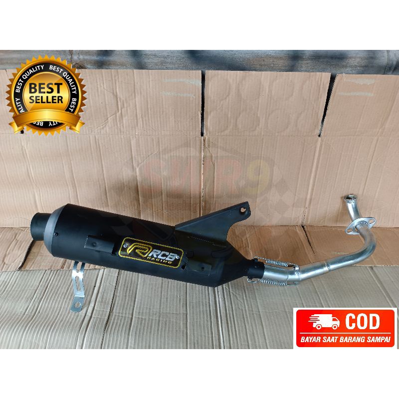 Knalpot Tsukigi RCB Beat, Beat Fi, Beat Street, Beat Deluxe, Scoopy lama, Scoopy fi, Vario 110 LED, 