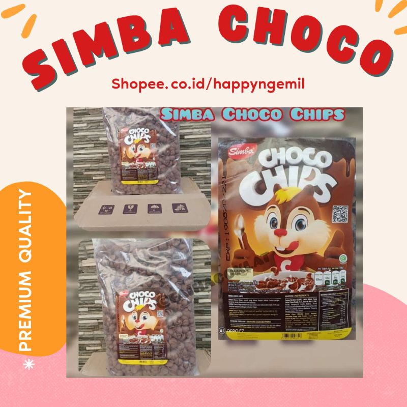 

Simba Choco Chips 1kg