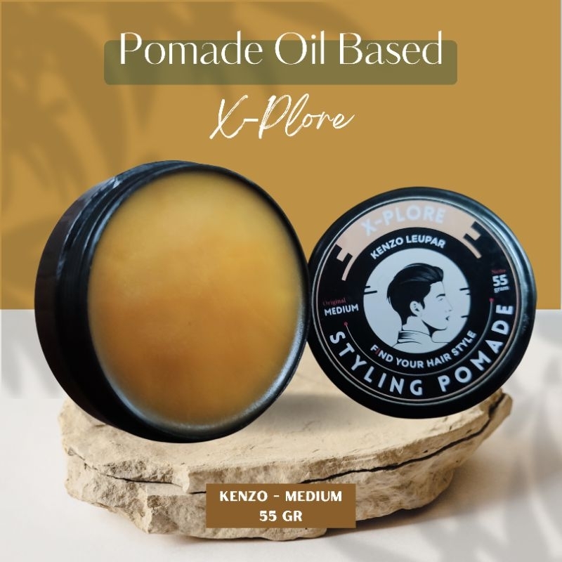 Xplore Pomade Oil Based 50 Gram Kualitas Premium Minimal Order 10 Pcs