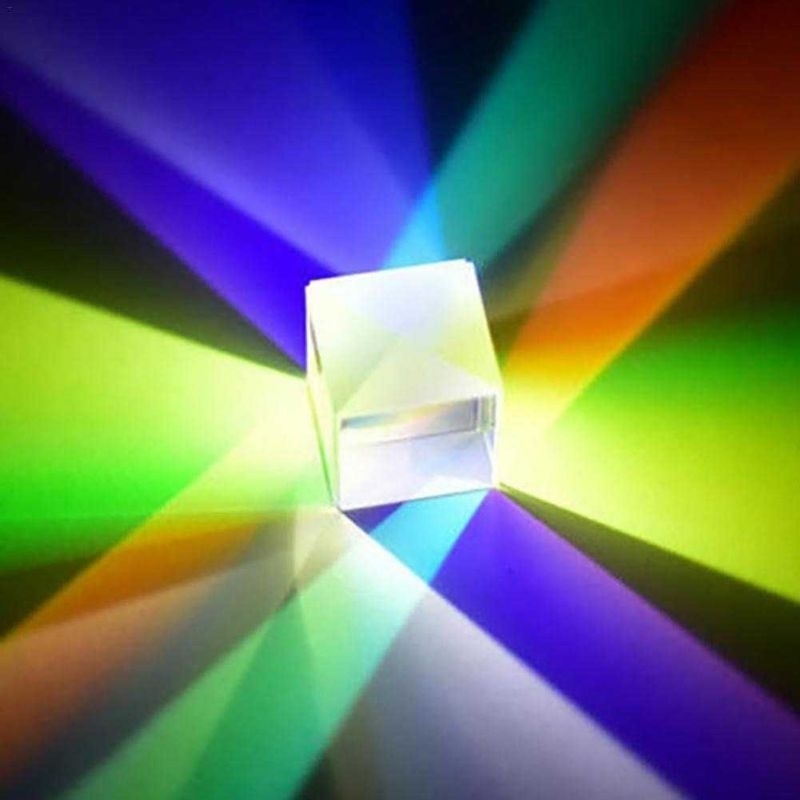VAHIGCY Dekorasi Prisma Six Sided Bright Light Cube 12.7 mm - VAH12
