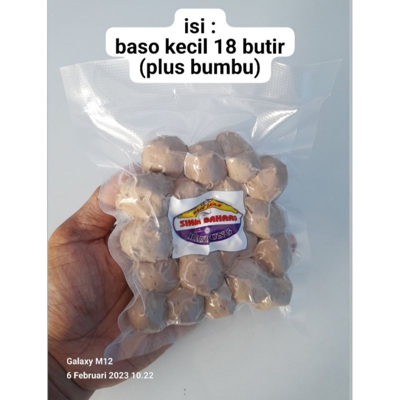 

BAKSO IKAN SINAR BAHARI (plus bumbu) kecil 18 butir