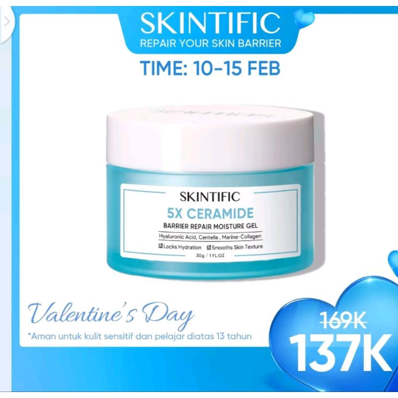 SKINTIFIC 5X Ceramide Barrier Repair Moisture GelMoisturizer 30g