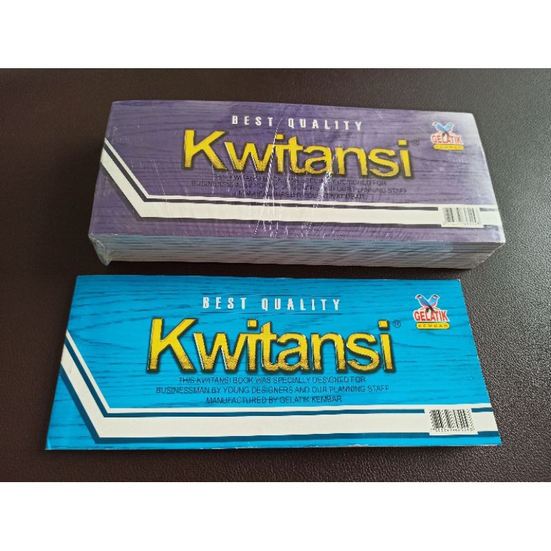

Kwitansi tanggung gelatik kembar BARU