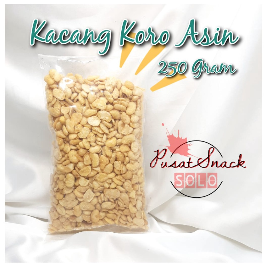 KACANG KORO ASIN 250 GRAM