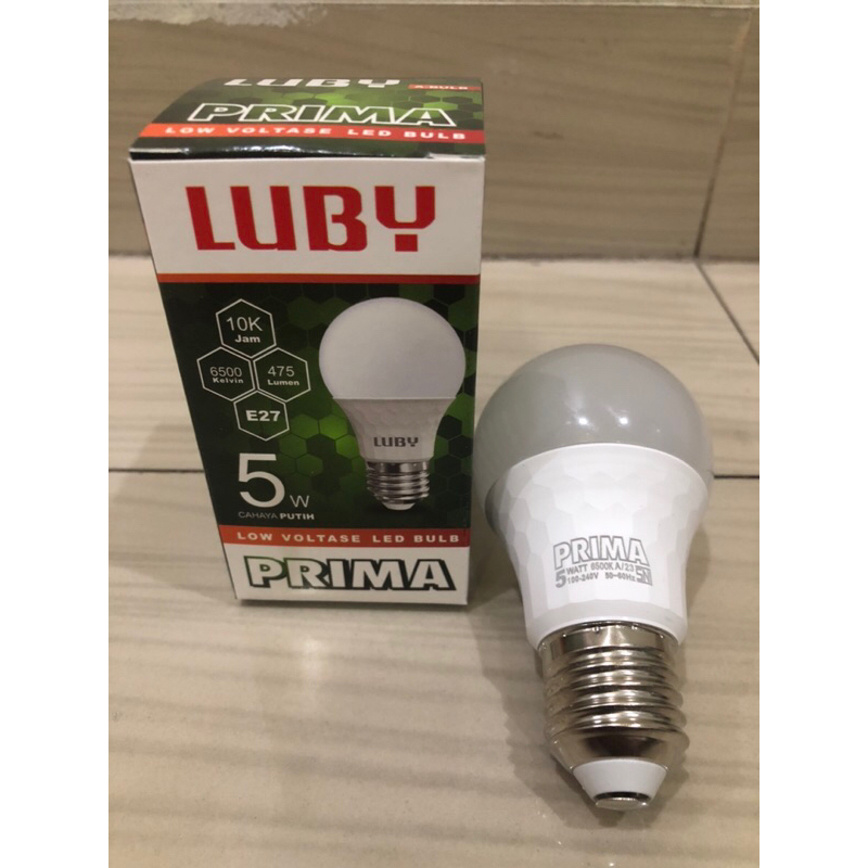 BOHLAM LED LUBY PRIMA CAHAYA PUTIH