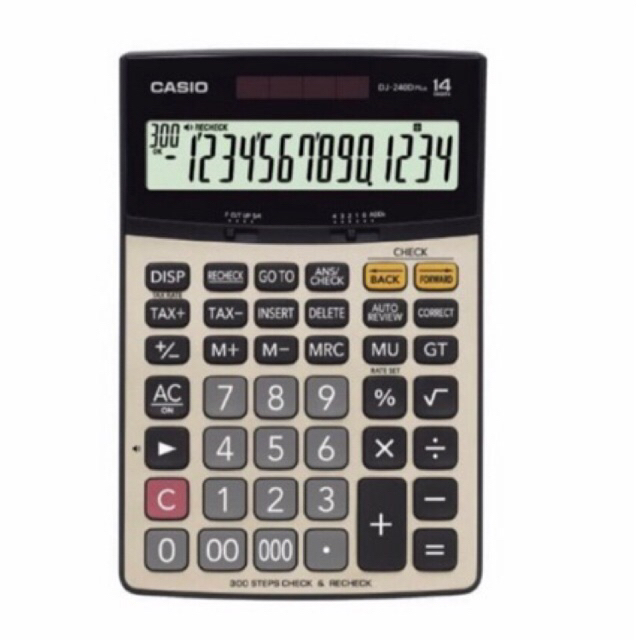 

Kalkulator Casio DJ-240D plus