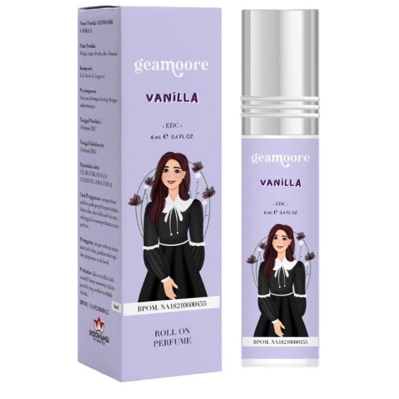 LENGKAP RASA{COD TERMURAH}5ml &amp; 6 Ml BPOM PARFUM PEWANGI GEAMORE GEAMOORE GEAMOREE ROLL ON 6 ml remaja inspiered parfum BPOM