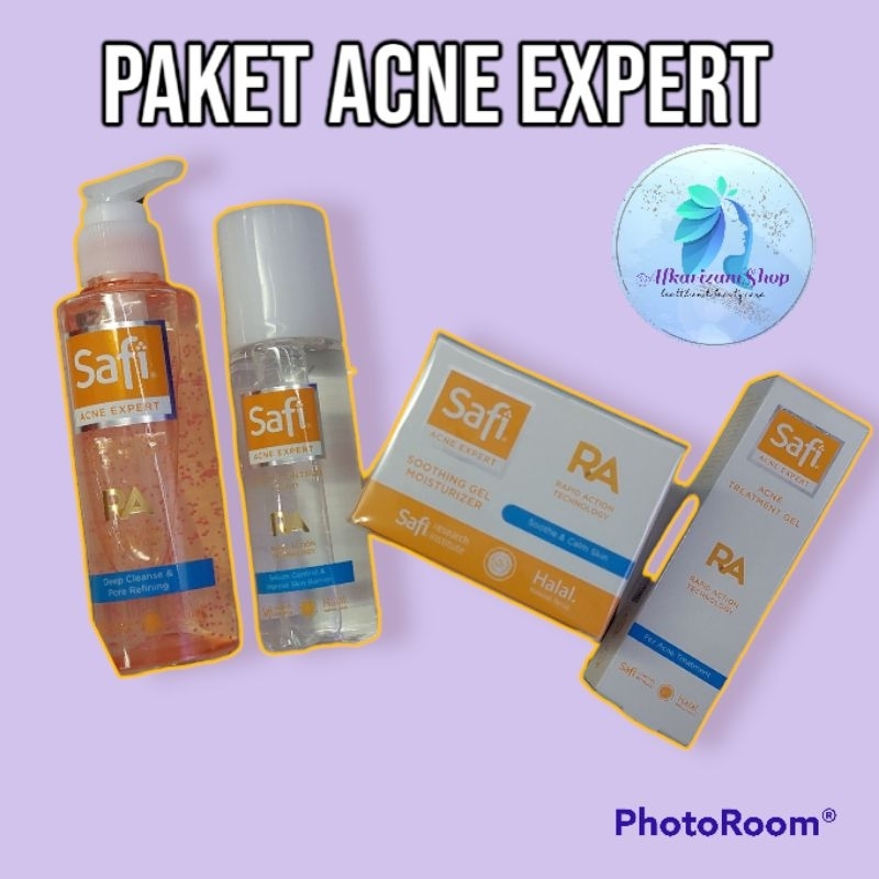SAFI PAKET ACNE EXPERT || Jerawat Bekas Jerawat