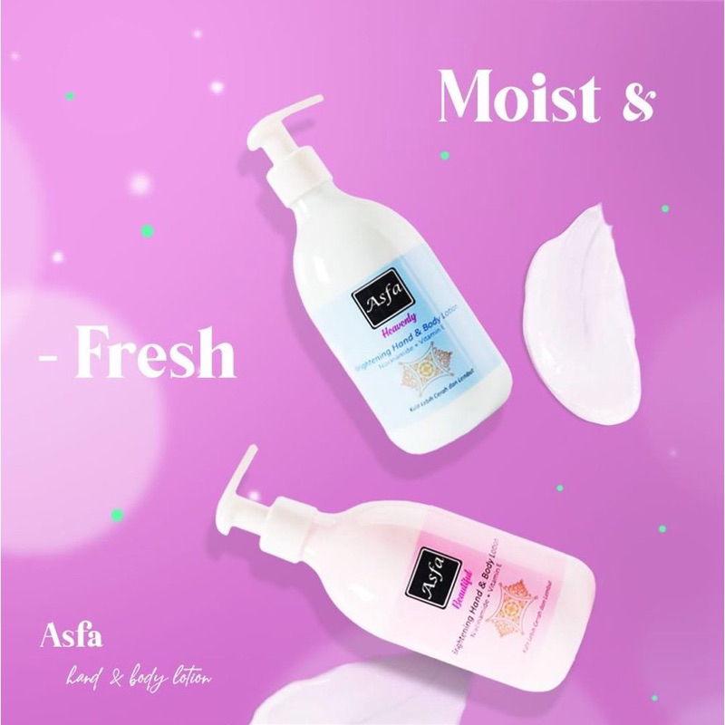 ASFA Brightening Body Lotion with Niacinamide dan Vitamin E 300ml