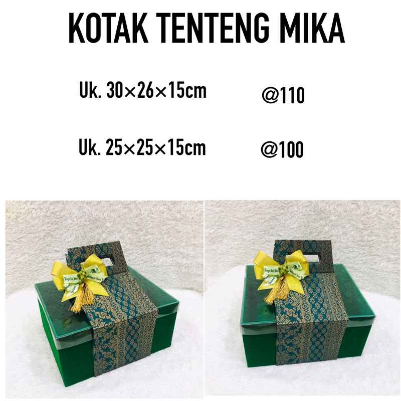 

KOTAK TENTENG MIKA 1 - LEBARAN 2023