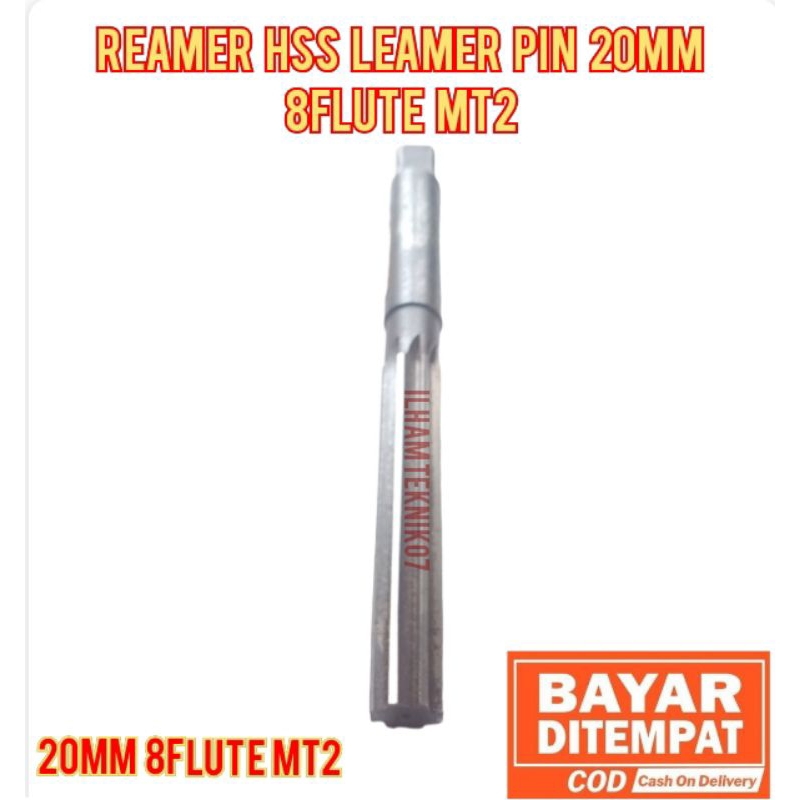 reamer HSS 20mm leamer HSS reamer pin Leamer pin pembuat lubang reamer taper