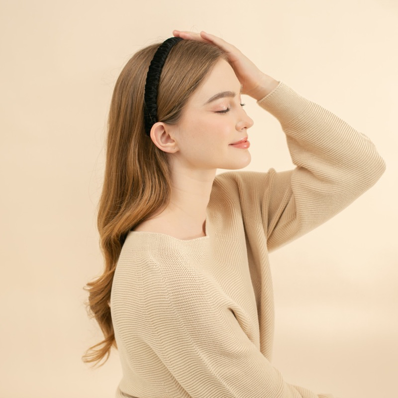 Papipu studio Bando scrunchies velvet korea