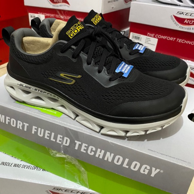 Sepatu Skechers Go Run Glide Step Flex 220503/BLK