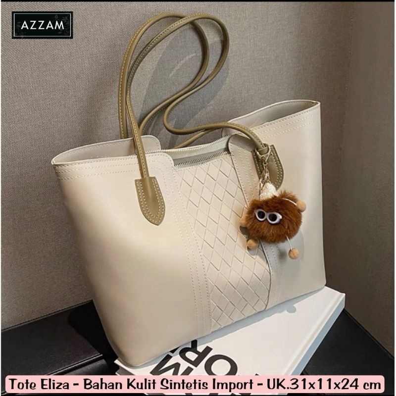 TOTE BAG WANITA ELIZA IMPORT BY ORI AZZAM