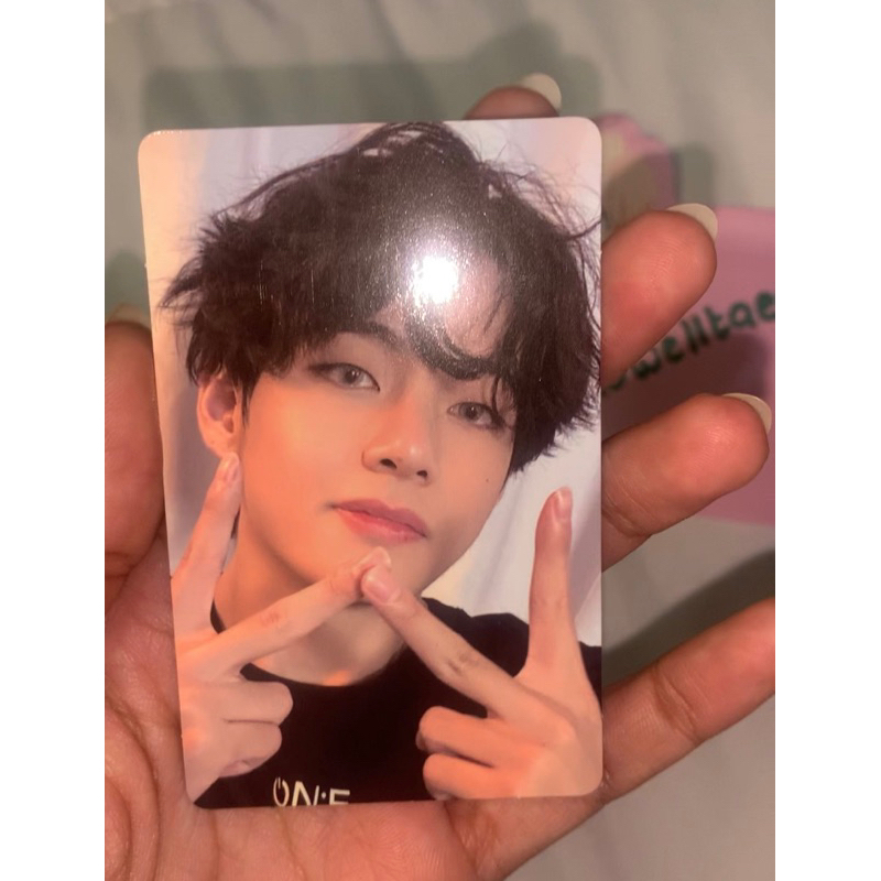 Photocard V Taehyung BTS MOTS ON:E DVD Bluray