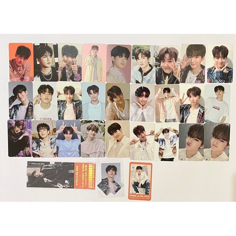 All about junkyu treasure photocard pc the first step chapter one two three ch1 ch2 ch3 bulyam ygs b