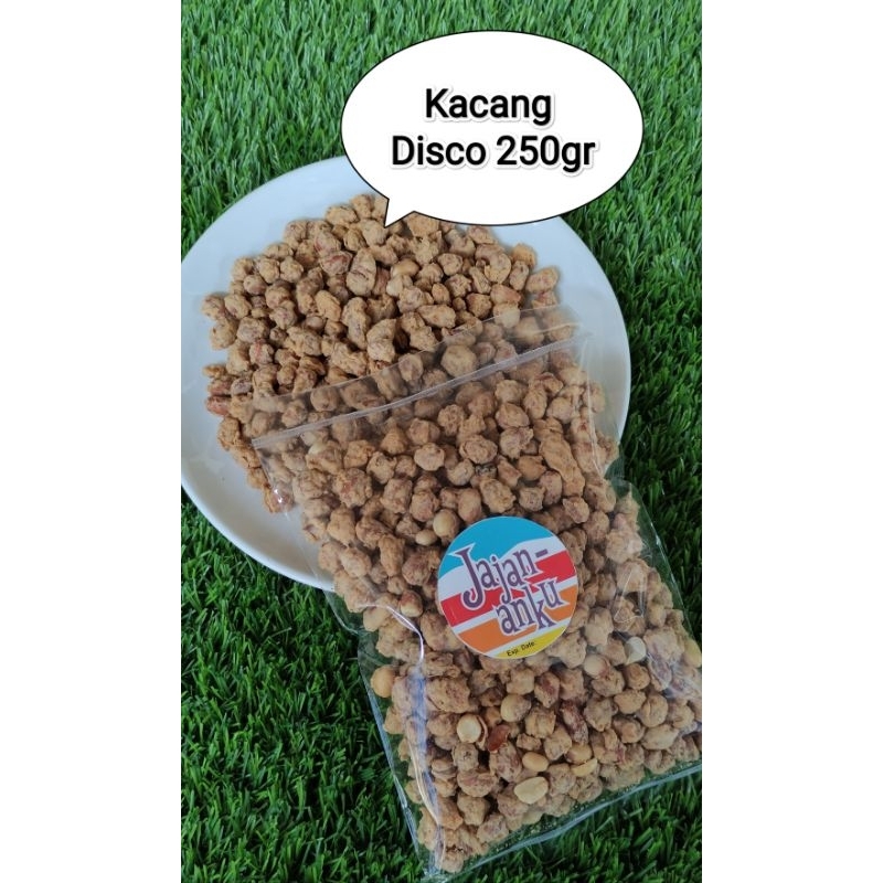 Kacang disco kacang telur kacang peyek kacang medan 250gram