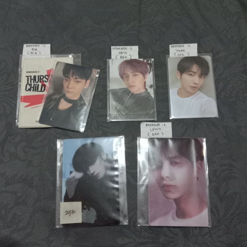 [READY] TXT OFFICIAL PHOTOCARD MINISODE 2 : THURSDAY CHILD