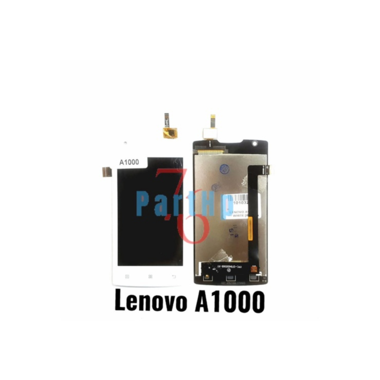 Lcd Touchscreen Fullset Kwalitas Ori oem Lenovo A1000 - Versi Lama - Putih