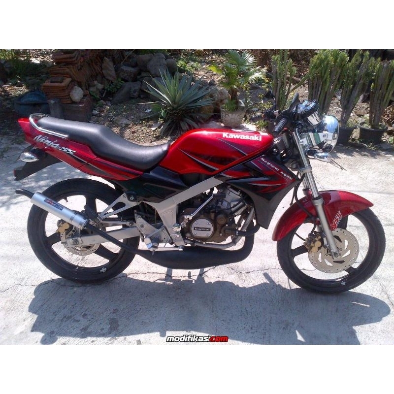 striping ninja SS 2013 ORI stiker ninja r merah
