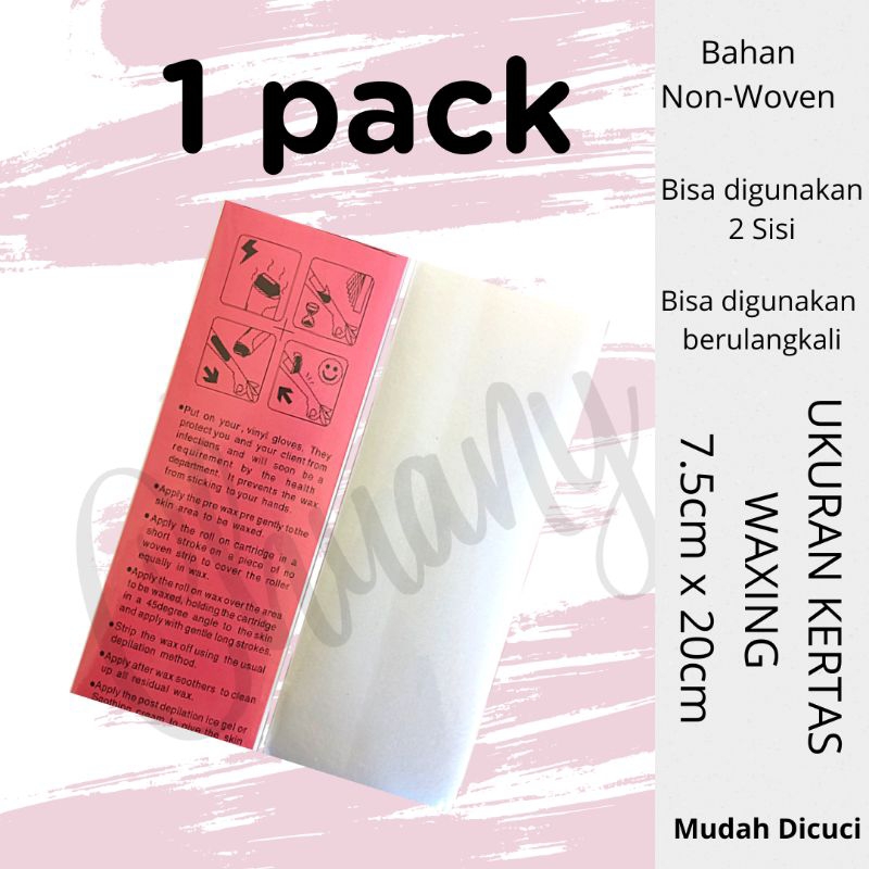 KERTAS WAXING / WAXING PAPER / HAIR REMOVAL