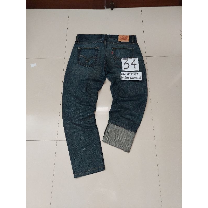 LEVIS 512 BootCut, Modifikasi, Size 34 /35 ( T148)