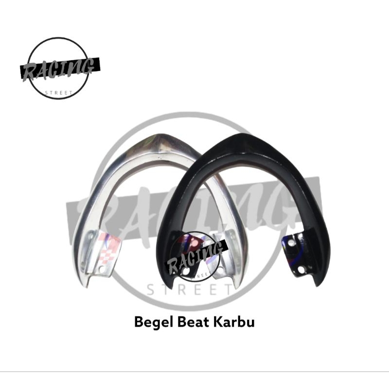 Behel Beat Karbu Begel Beat Karbu Tahun 2008 - 2012 Model Original Bahan Alumunium High Quality 2 Va