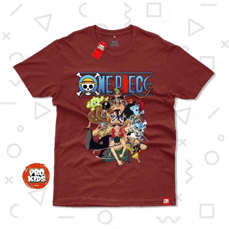 Baju kaos anak distro karakter ”One Piece"