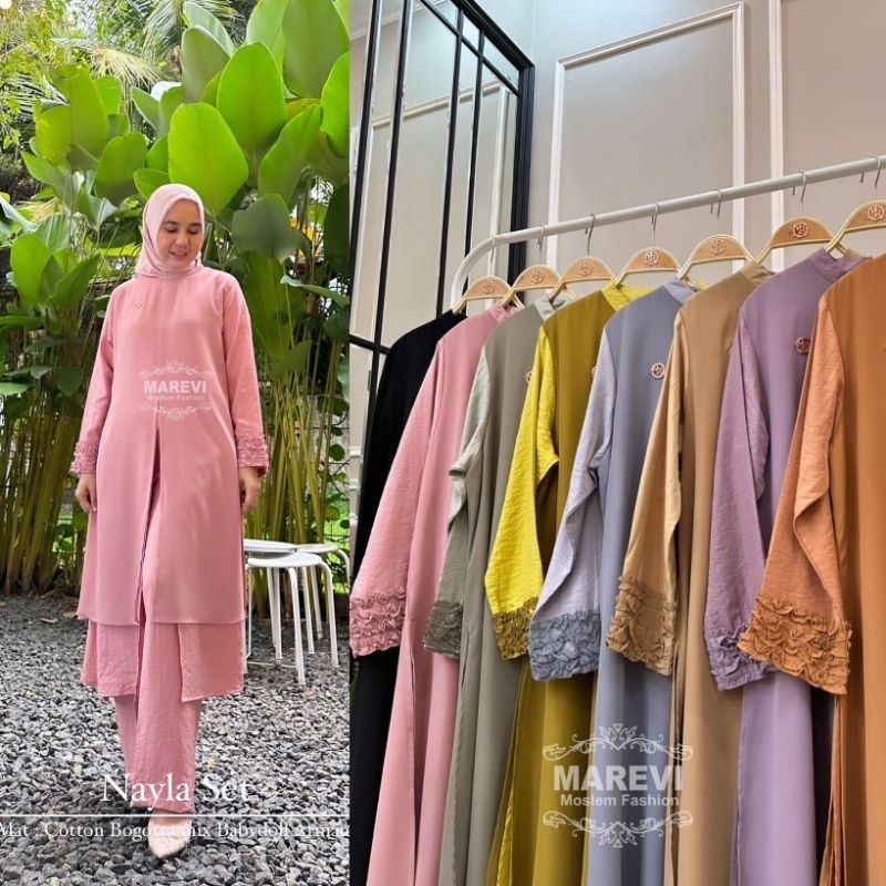 Nayla Set Setelan Marevi Original Premium Best Price