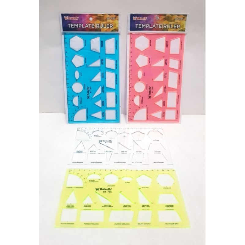 

Penggaris Matematika Butterfly BT - 785